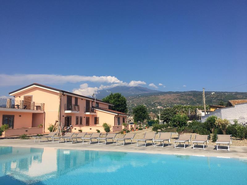 Il Giardino Country Holiday With Pool Taormina Exteriör bild